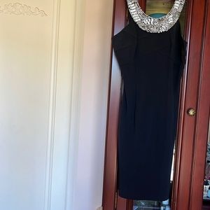 Black cocktail dress
